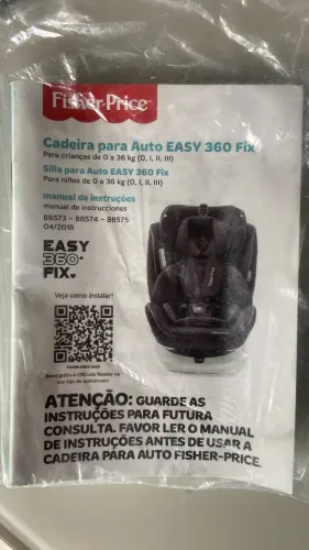 Cadeirinha para carro Fisher Price Easy 360 Isofix