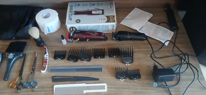 Kit profissional barbeiro,