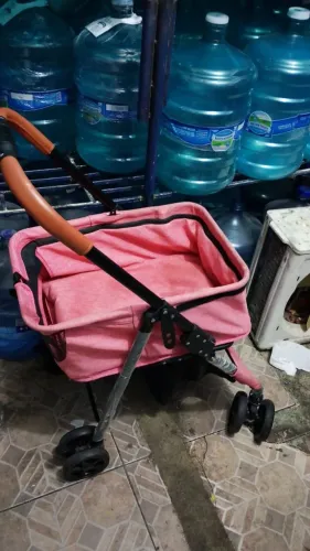 Carrinho de passear com cachorro
