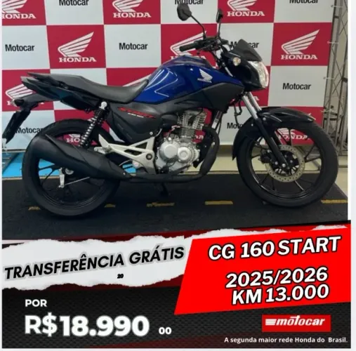 2026 Honda cg 160 start