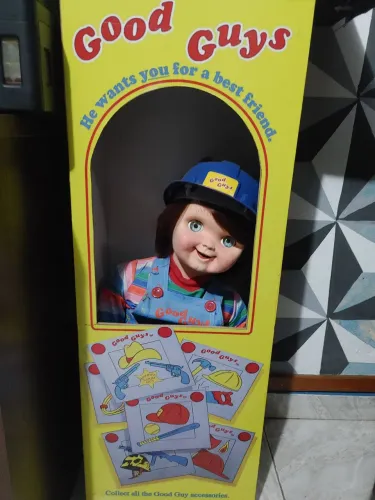 Boneco chucky 1:1.. Feito de forma artesanal original childs play