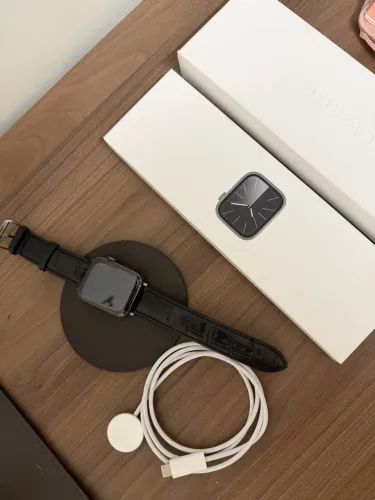 Apple Watch S9 Inoxidável Titanium 46mm - Função Celular