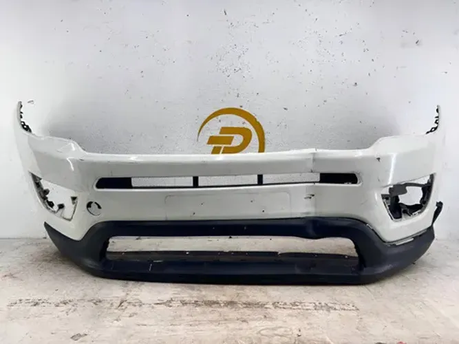 Parachoque Jeep Compass Flex 2017 2018 2019 2020 2021 Orig Branco