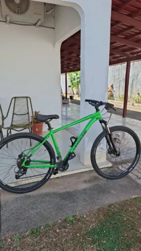BICICLETA CANNONDALE TRAIL VERDE - ARO 29 | FREIOS A DISCO | EXCELENTE ESTADO