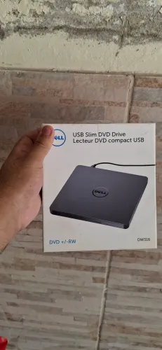 Gravador e Leitor DVD Externo Dell DW316 USB 