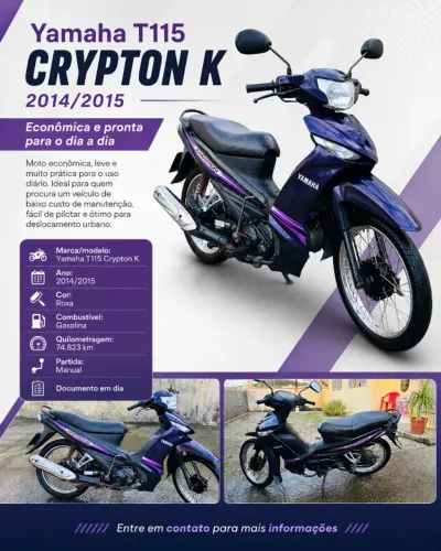 Yamaha T115 Crypton K 2014/201