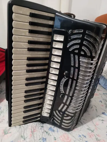 Acordeon 120 baixo duplo cassoto SARTORI