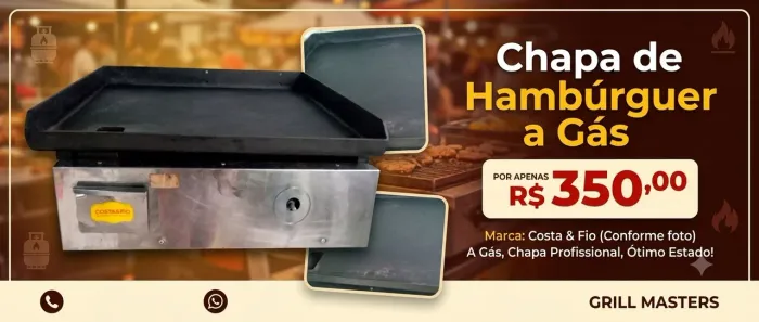Chapa de Hambúrguer