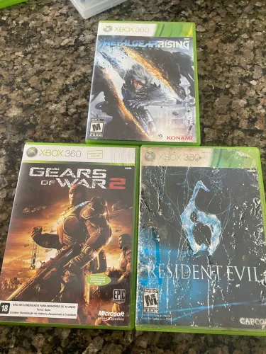 Jogos originais Xbox 360 ( 3 jogos )