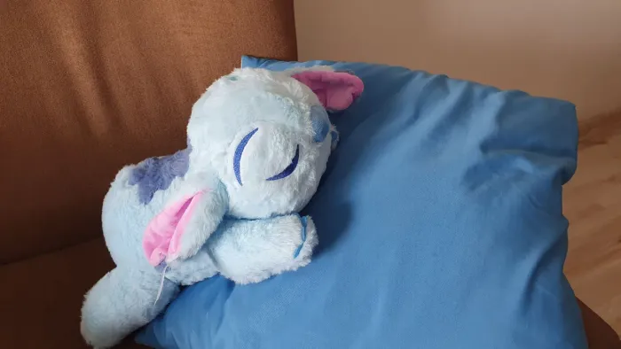 Stitch de Pelúcia Dorminhoco ( Novo )