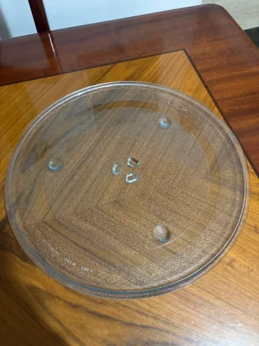 Prato giratório grande de microondas