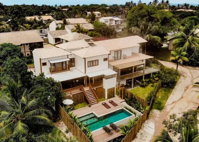 Casa em Condomínio para Venda em Porto Seguro, Trancoso, 5 dormitórios, 4 suítes, 1 banhei
