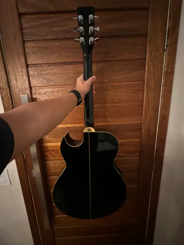 Violão acústico Eagle Classic GL 36 black ébano laqueado