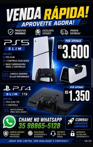 Vendo PS4 e PS5
