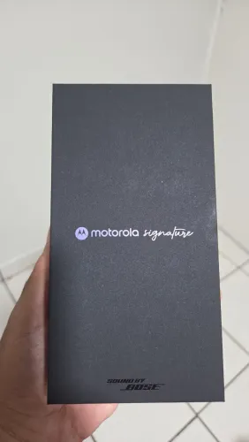 Motorola Signature 512gb com processador Snapdragon