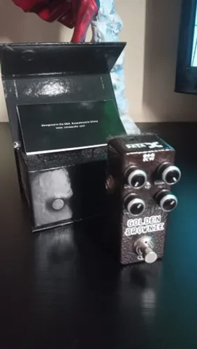 Pedal Distortion Xvive Golden Brownie