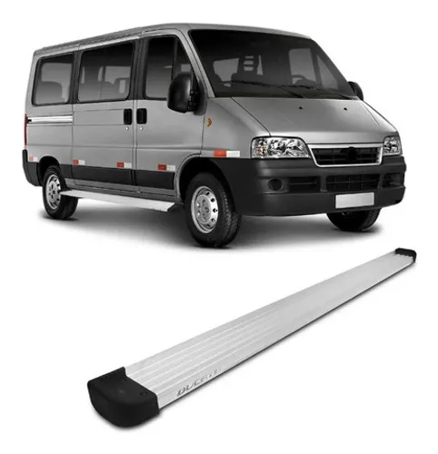 Estribo Lateral Fiat Ducato 2013 à 2019 Plataforma Prata Cek