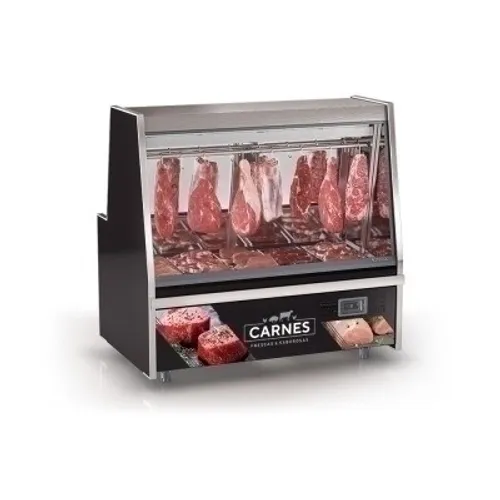 Balcão frigorifico refrigerado açougue gelopar turino 150cm (novo) Alecs