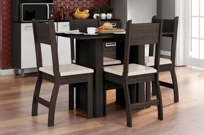 MESA 4 CADEIRAS OFERTA SUOER DESIGN!!!