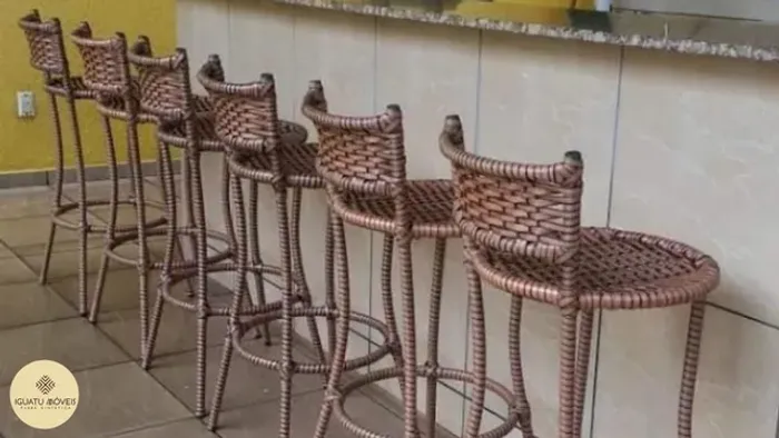 Banqueta em Fibra Sintética Industrial