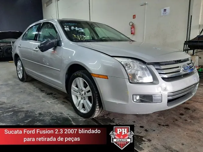 Sucata Ford Fusion 2.3 2007 blindado para retirada de peças
