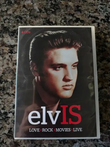 Box CD Elvis Presley - ElvIS Love Rock Movies Live (4 CDs)