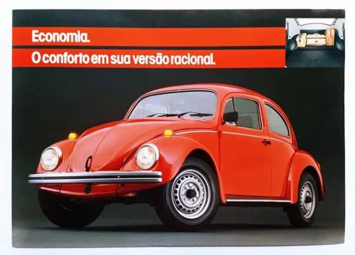 Folder, Catálogo Fusca 1985