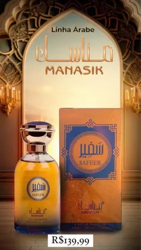 Perfume Arabe Safeer Eau de Parfum Manasik 100ml