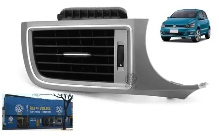 Difusor de ar  esquerdo original VW Para Fox G3 2014 a 2021 