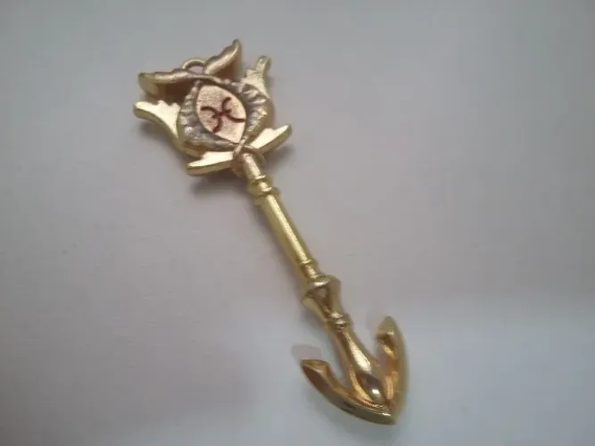 Chave Dourada Peixes - Fairy Tail