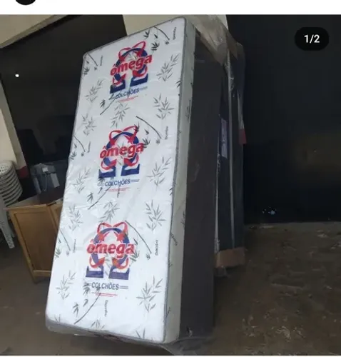 CAMA BOX SOLTEIRO NOVA ESPUMA SELADA ALTO PADRÃO