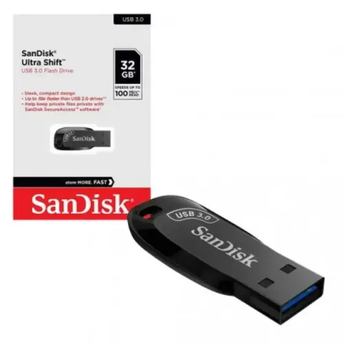 Pendrive Sandisk Ultra Shift 32gb Usb 3.0