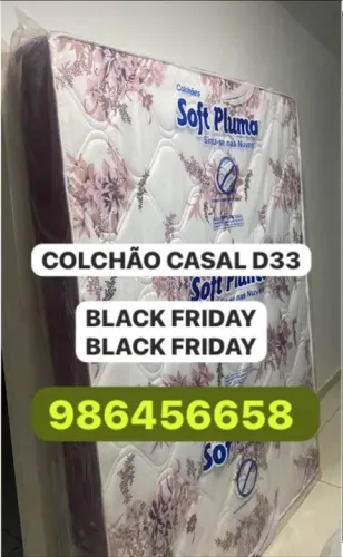 Colchão casal D33 selado