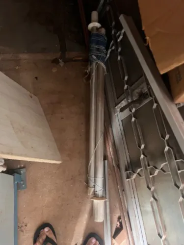 Suporte rede vôlei piscina (biribol)