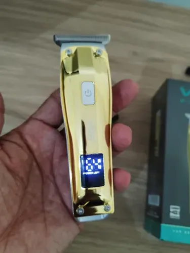 Máquina De Corte cabelo VGR-Elétrica Aparador Portátile poderosa V-956