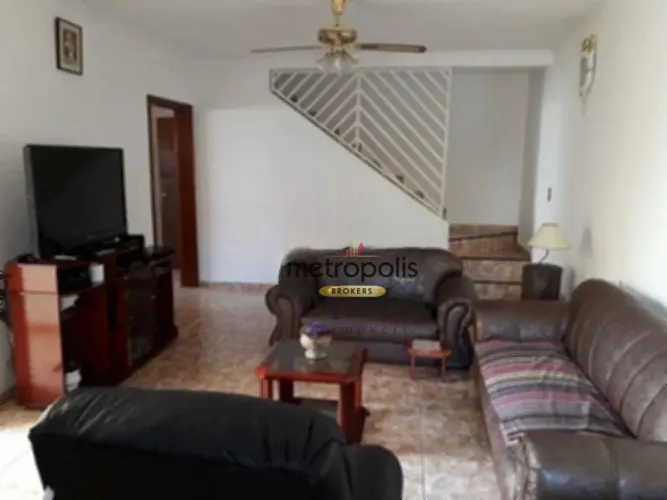 Sobrado à venda, 227 m² por R$ 955.000,00 - Olímpico - São Caetano do Sul/SP