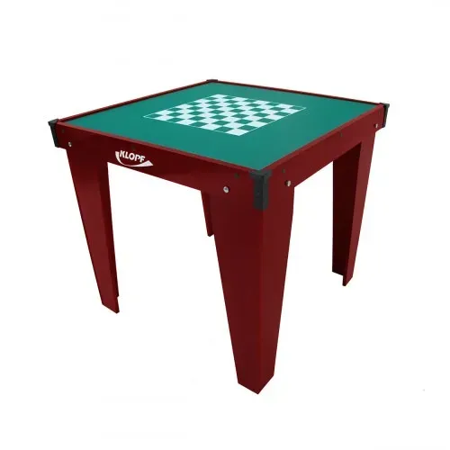 Mesa Jogos Xadrez Domino Dama 84x84cm Klopf 1078
