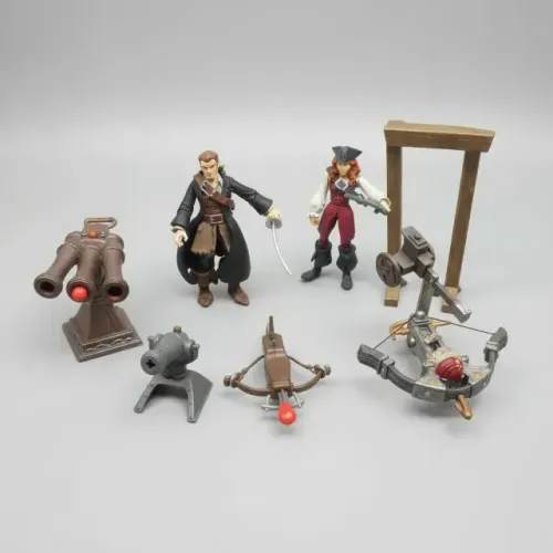 Bonecos Piratas Do Caribe. Swashbucklers - Zizzle