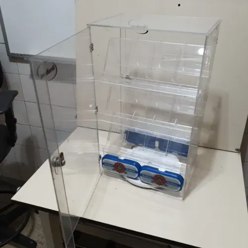 Vitrine Expositora Giratória Para Óculos
