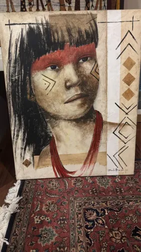 Obra de Arte - Quadro da Gisele Ulisse, Suwe