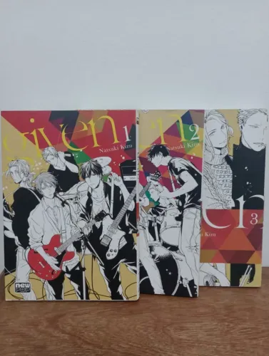 Kit Mangá Given Vol. 1 ao 3