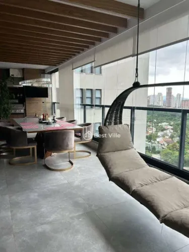 Ed Canvas completo com 4 suites - 4 Vagas Alphaville - Barueri