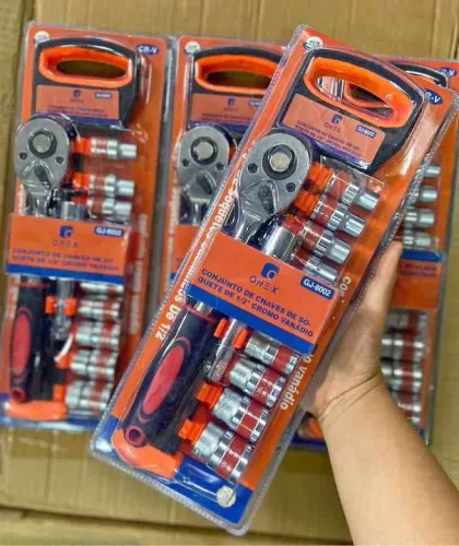 Conjunto de Chaves de Soquete 1/2 - ONEX - GJ-8002