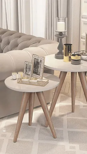 Grande liquidação de móveis - Mesa de Centro Mirarack Iris/Maya de R$ 390,00 por R$ 300,00