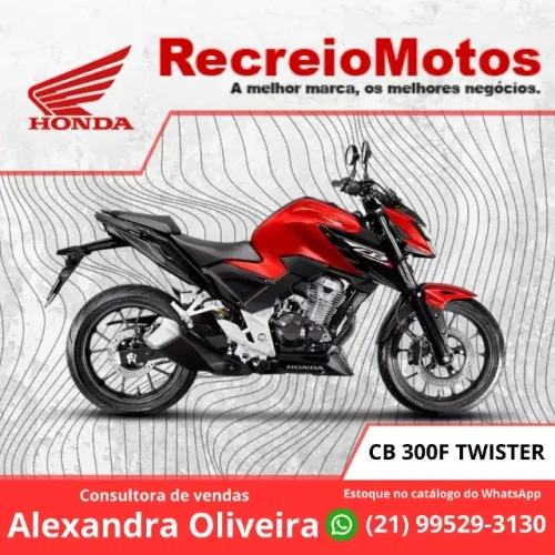 CB 300 Twister ABS 2026 - 0km - PRONTA ENTREGA - Compra a vista!