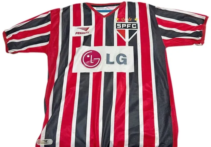 Camisa São Paulo FC - Temporada 2001 (produto original)