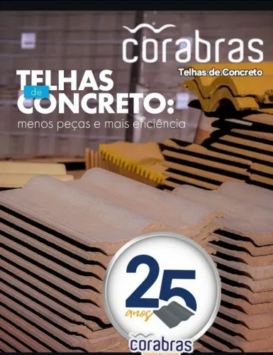 Telhas de Concreto Corabras - Qualidade e Confiança
