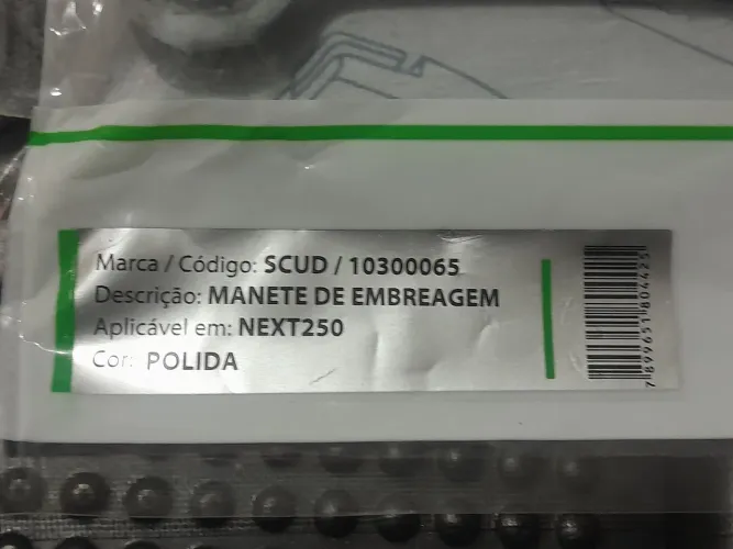 Manete embreagem dafra next 250