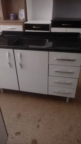 Armário de cozinha balcao 1,20 com pia  NOVOS OFERTA