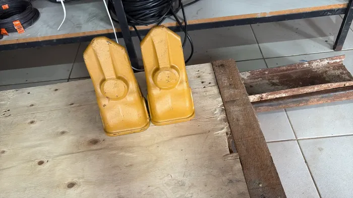 Unha escavadeira jhon deere 
